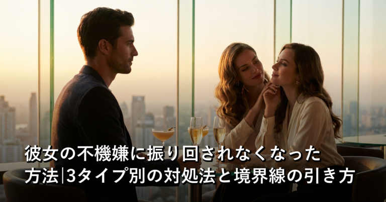 彼女の「不機嫌」はテストだった。振り回されなくなった日の話